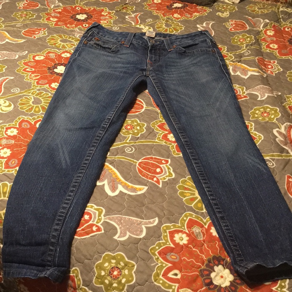 True Religion blue jeans